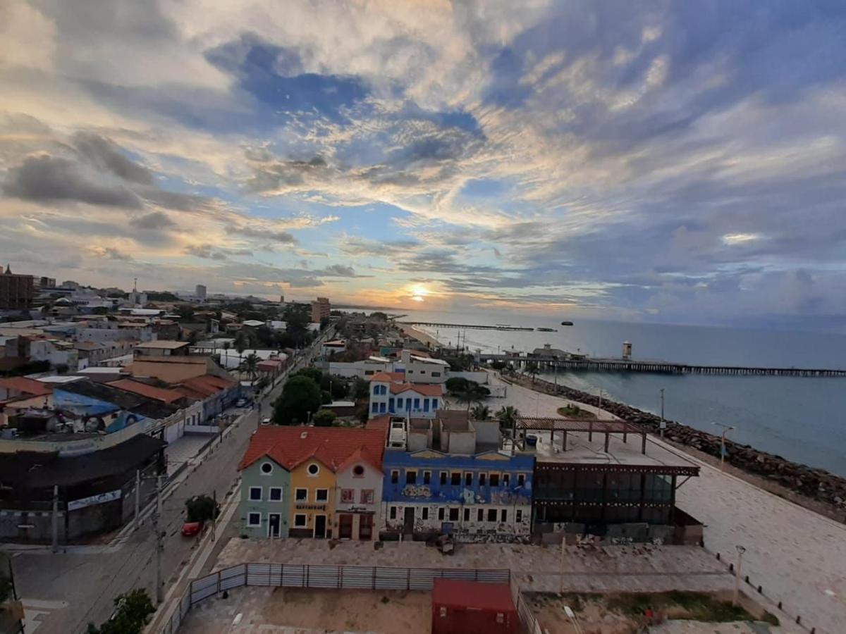 102 Lindo Flat Mobiliado Na Praia De Iracema Fortaleza  Exterior foto